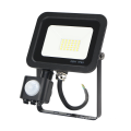 KCD slim IP65 10w 20w 30w 50w 100w LED flood light with Plug-in motion sensor PIR